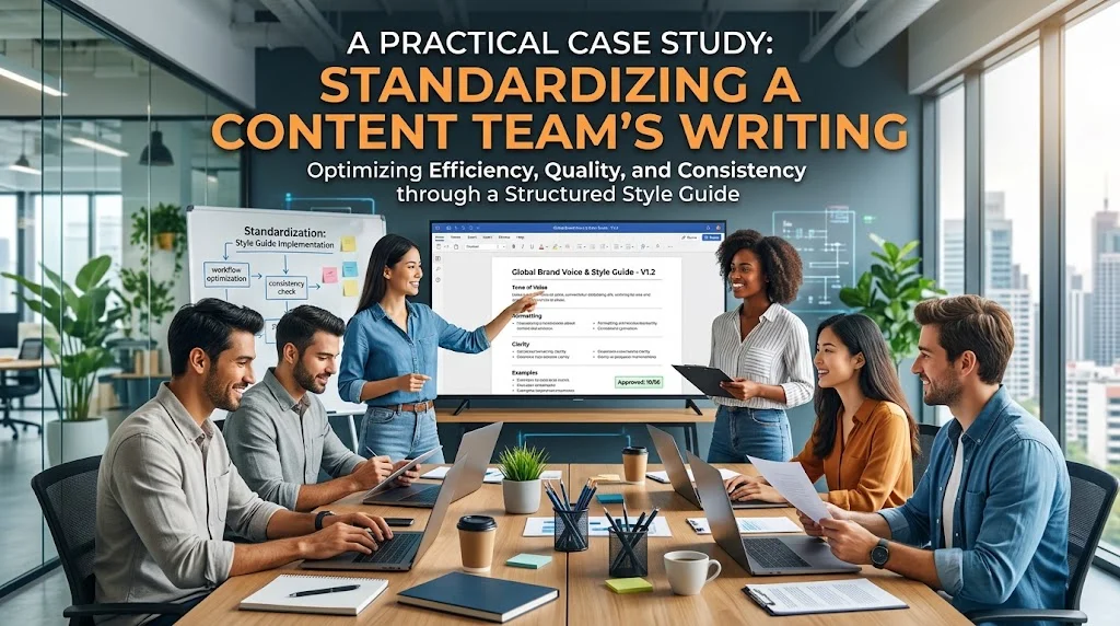 A Practical Case Study: Standardizing a Content Team's Writing