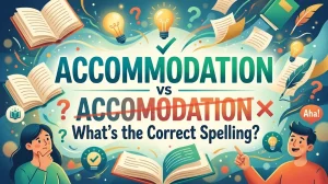 Accommodation vs Accomodation