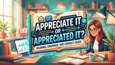Appreciate It or Appreciated It