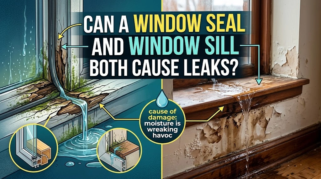 Can a Window Seal and Window Sill Both Cause Leaks?