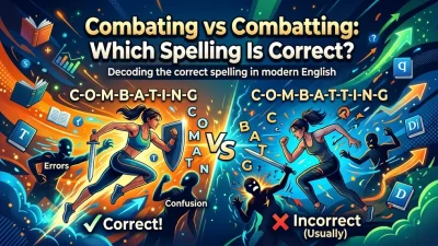 Combating vs Combatting