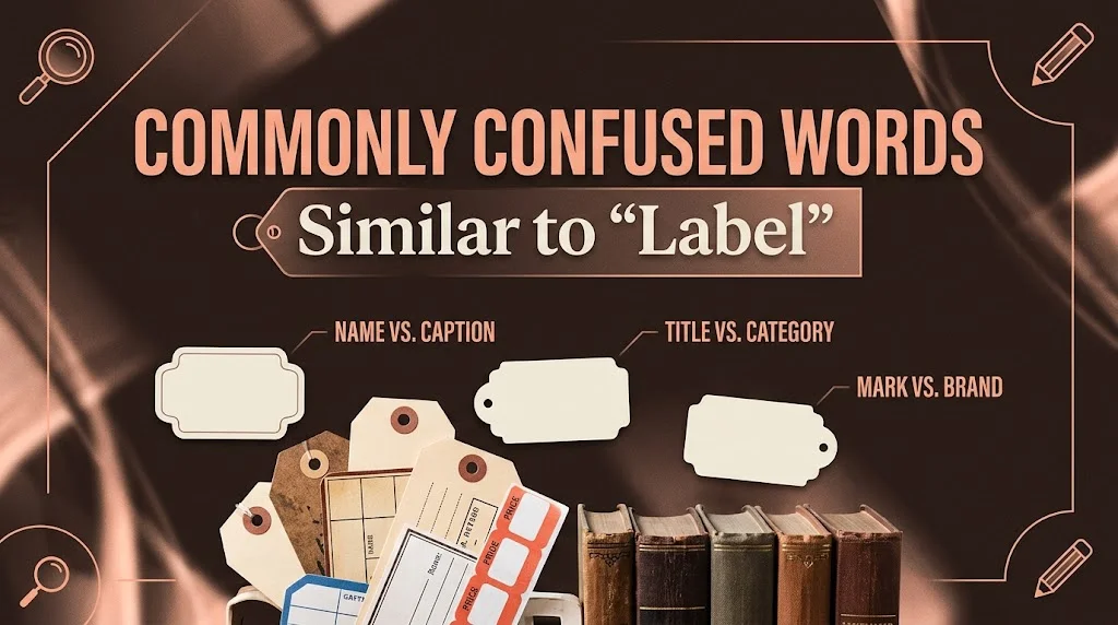Commonly Confused Words Similar to “Label”