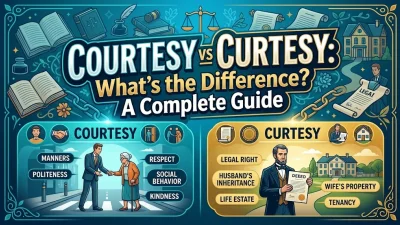 Courtesy vs Curtesy