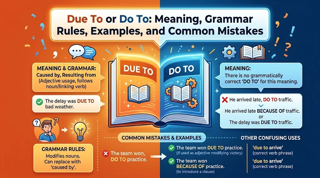 Due To or Do To