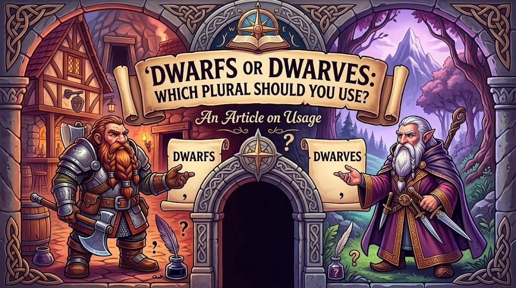 Dwarfs or Dwarves: