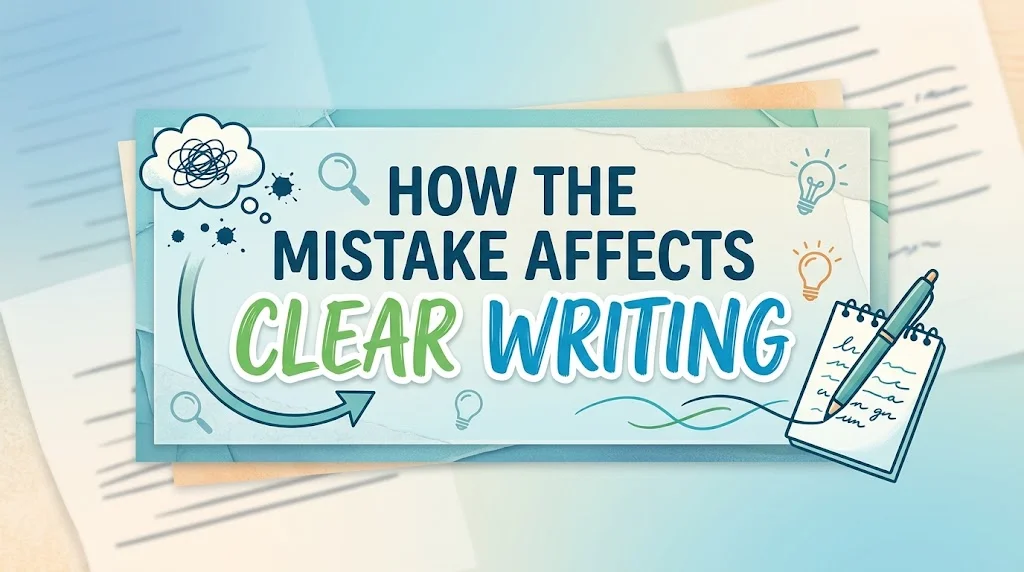 How the Mistake Affects Clear Writing