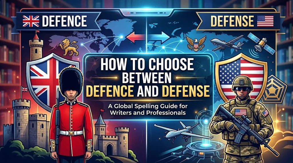 How to Choose Between Defence and Defense