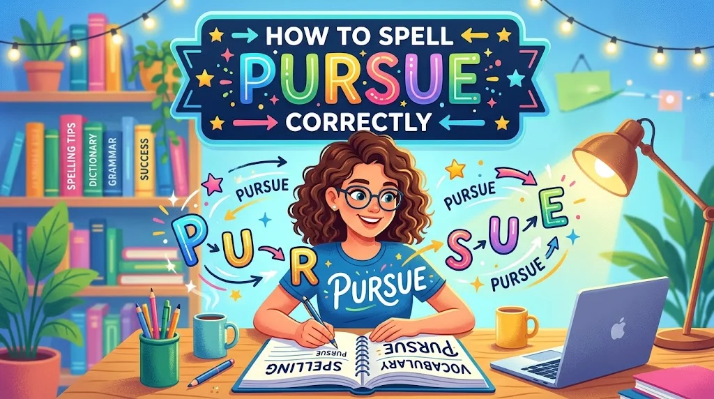 How to Spell Pursue Correctly