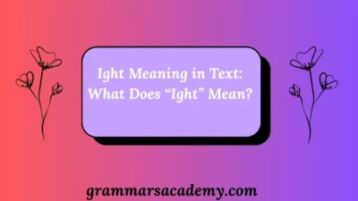 Ight Meaning in Text