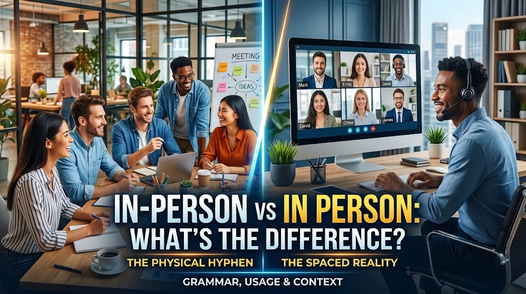 In-Person vs In Person