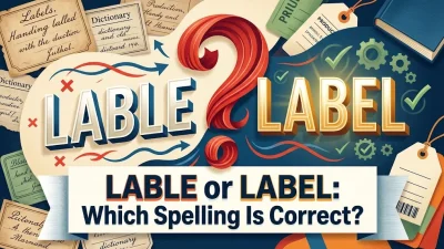 Lable or Label