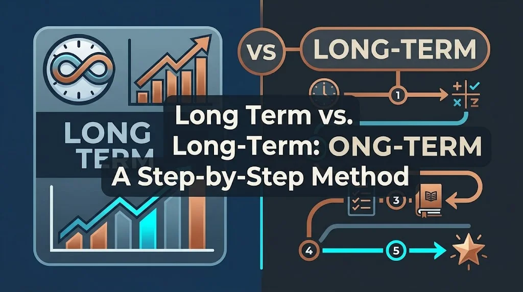 Long Term vs. Long-Term: A Step-by-Step Method