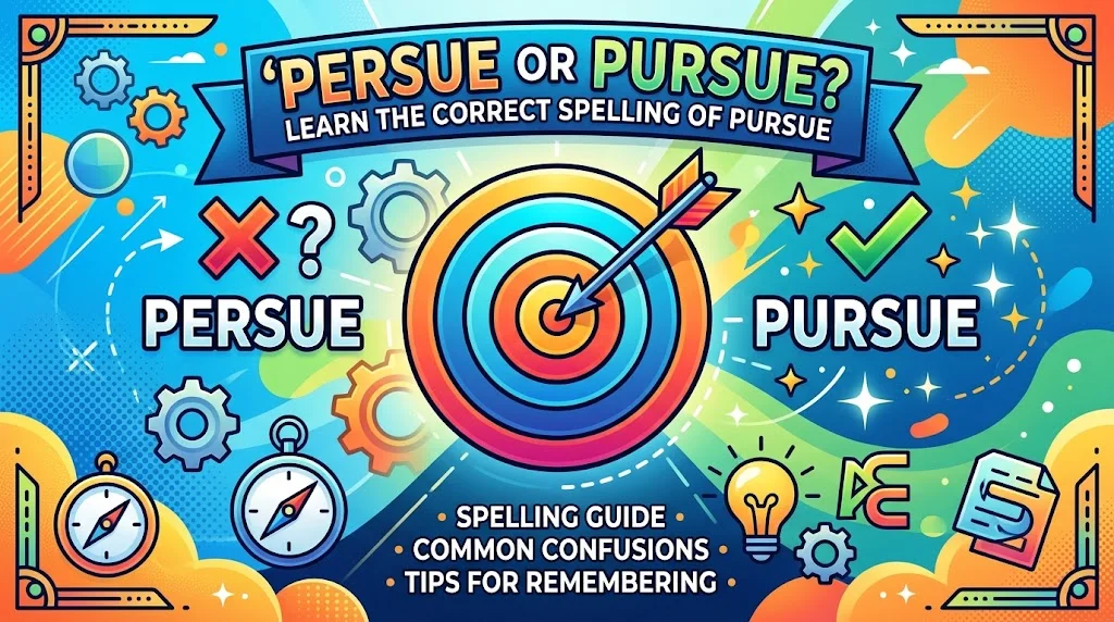 Persue or Pursue