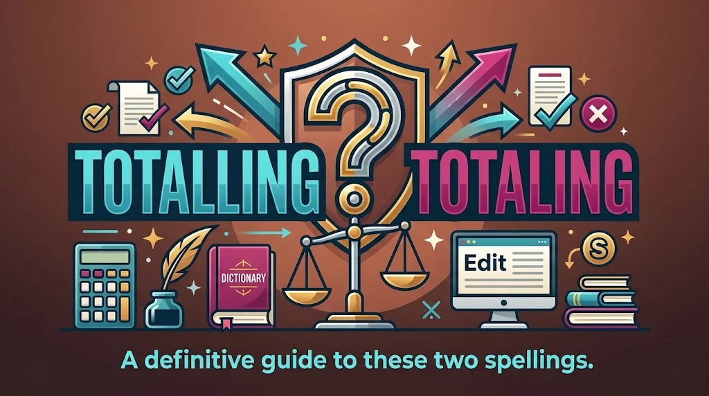 Totalling vs Totaling