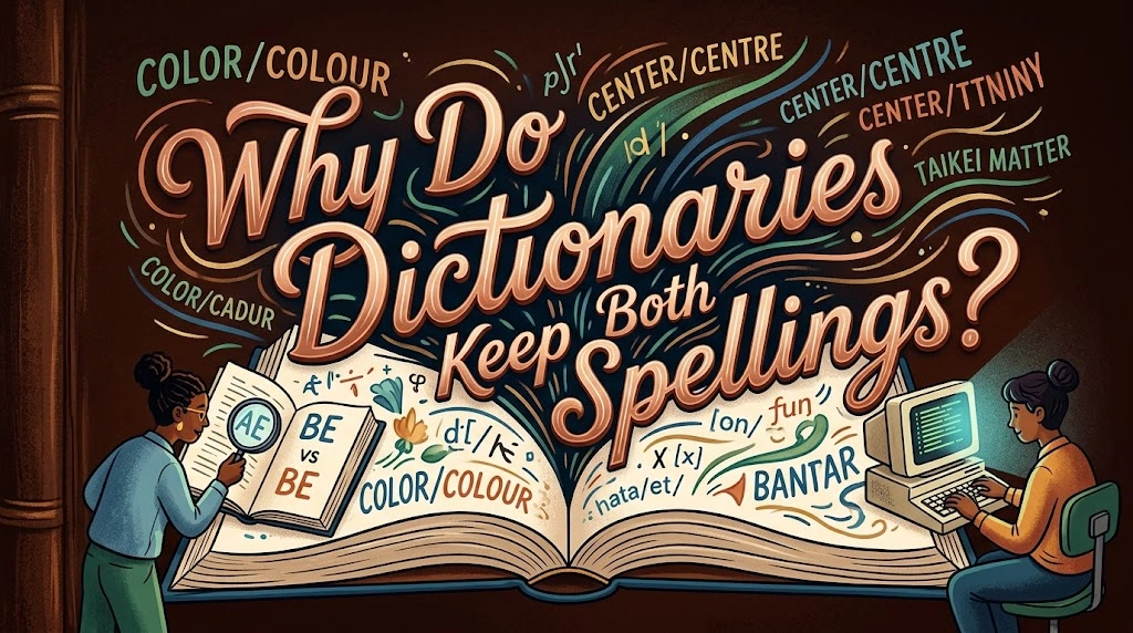 Why Do Dictionaries Keep Both Spellings?