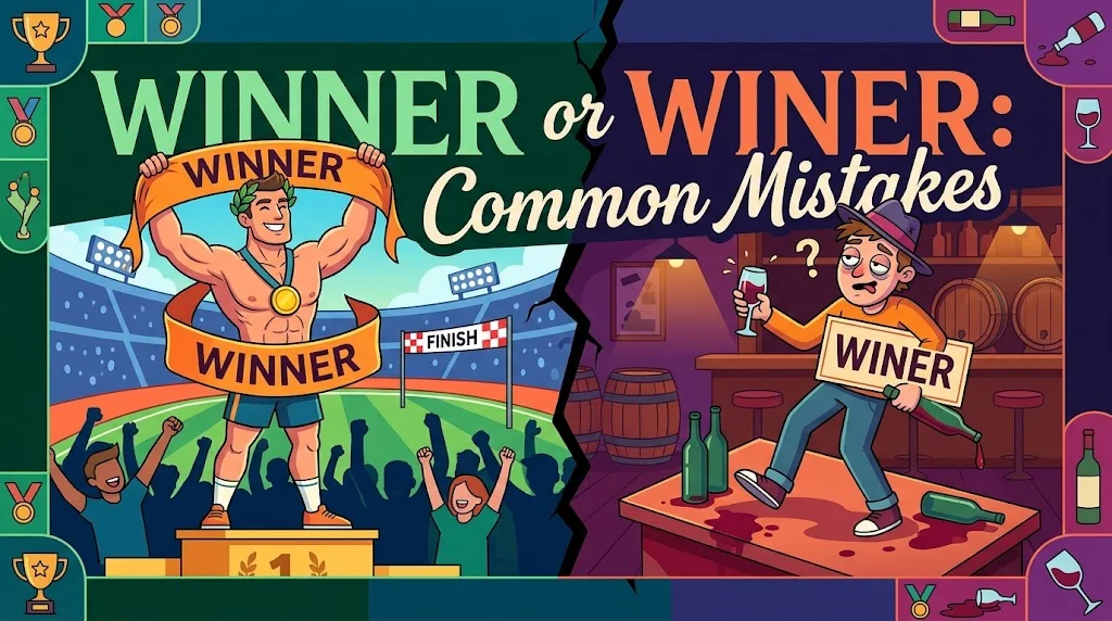 Winner or Winer: Common Mistakes