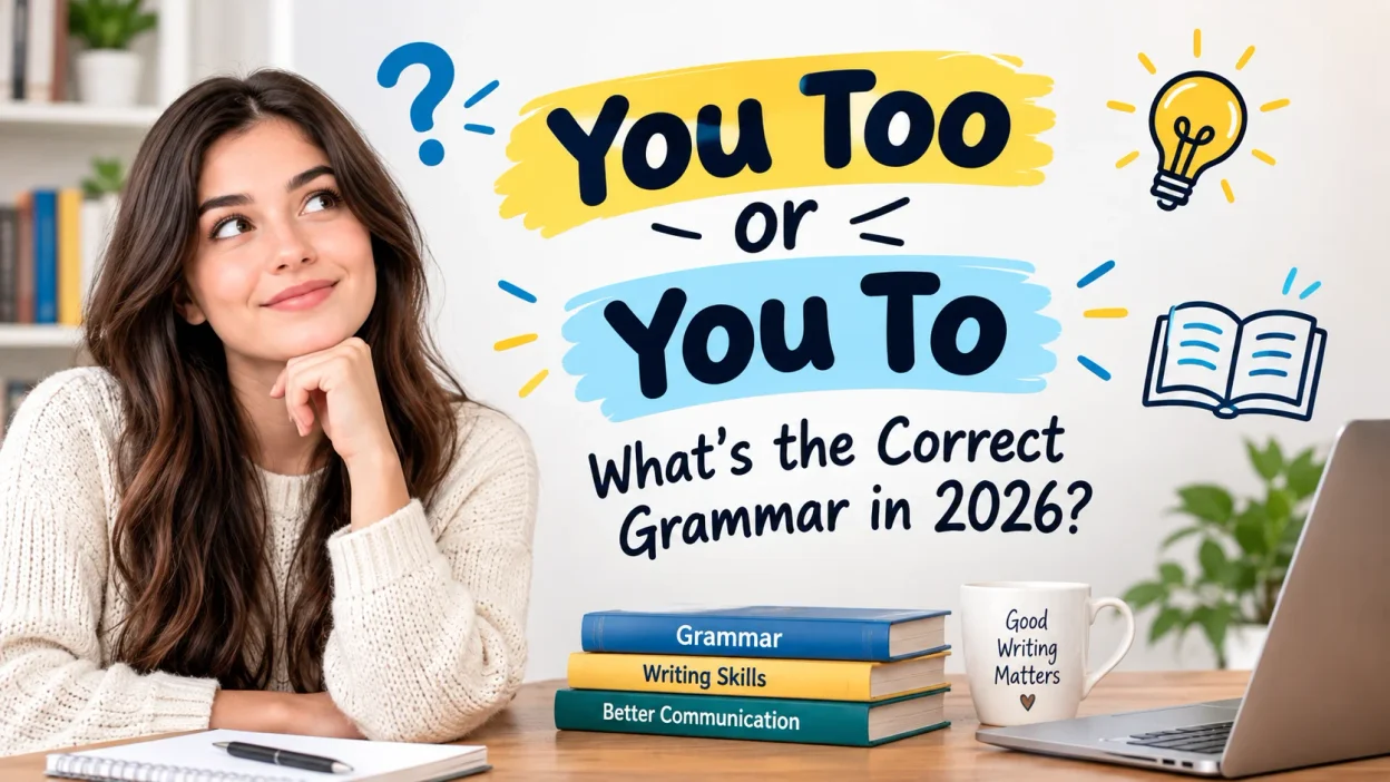 You Too or You To